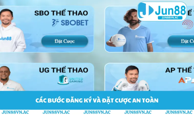 Các bước đăng ký và đặt cược an toàn