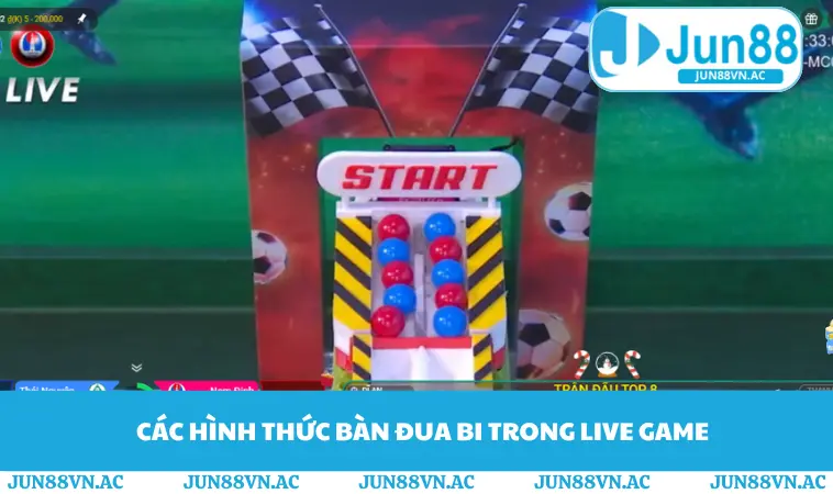 Các hình thức bàn đua bi trong live game