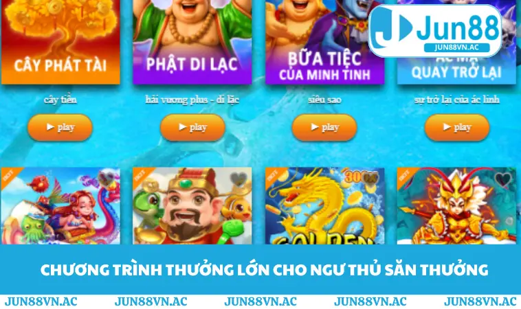Chương trình thưởng lớn cho ngư thủ săn thưởng