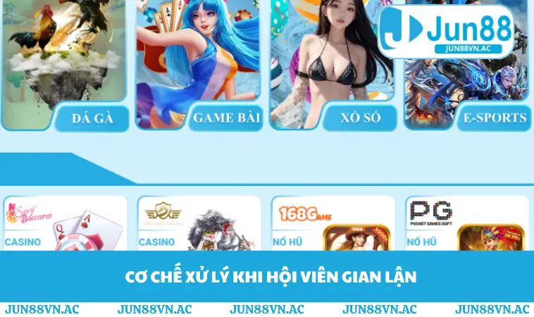 Cơ chế xử lý khi hội viên gian lận