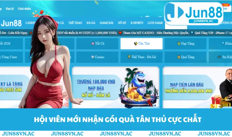 Hội viên mới nhận gói quà tân thủ cực chất