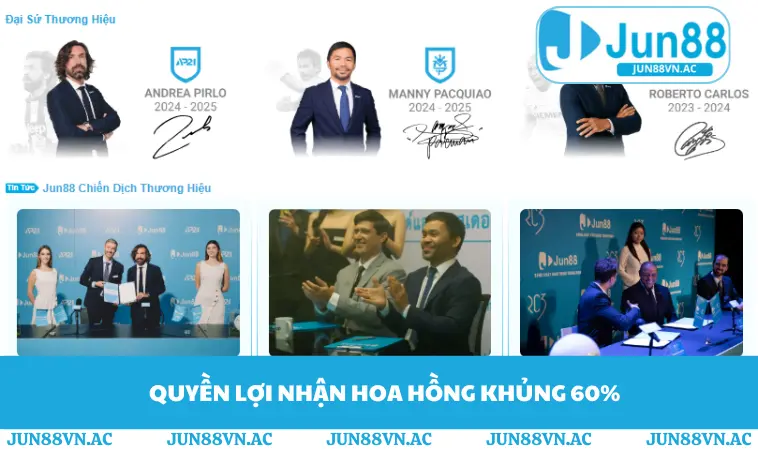 Quyền lợi nhận hoa hồng khủng 60%